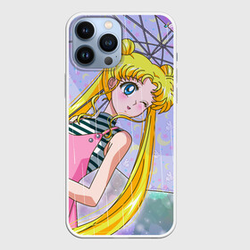 Чехол для iPhone 13 Pro Max с принтом Sailor Moon в Кировске,  |  | baby | bunny | girl | like | pink | sailormoon | usagi | вода капли | воин | волосы | глаза | девушка | дождь | зайчик | зонтик | котик | кролик | лето | луна | малышка | матроска | небо | облака | природа | радуга | розовый