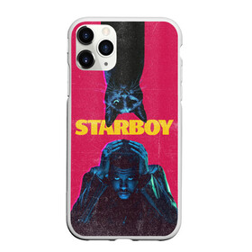 Чехол для iPhone 11 Pro матовый с принтом STARBOY в Кировске, Силикон |  | Тематика изображения на принте: blinding lights | heartless | starboy | the weekend | уикенд