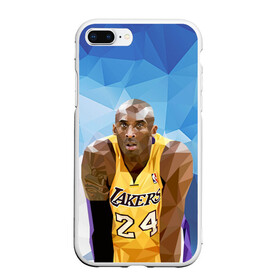 Чехол для iPhone 7Plus/8 Plus матовый с принтом Kobe Bryant Lackers 24 blue в Кировске, Силикон | Область печати: задняя сторона чехла, без боковых панелей | Тематика изображения на принте: 24 | 8 | black | blue | bryant | kobe | lackers 24 | lakers | mamba | mentality | баскетбол | брайант | детская | детскую | женская | женскую | коба | коби | купить | мамба | менталитет | мужская | мужскую | черная