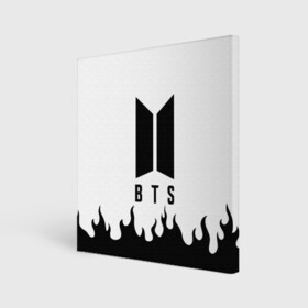 Холст квадратный с принтом BTS | БТС (Z) в Кировске, 100% ПВХ |  | bangtan boys | bt21 | bts | rm | бтс | ви | джей хоуп | джонгук | сюга | чимин | чин