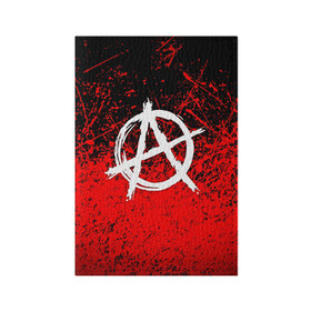 Обложка для паспорта матовая кожа с принтом АНАРХИЯ в Кировске, натуральная матовая кожа | размер 19,3 х 13,7 см; прозрачные пластиковые крепления | Тематика изображения на принте: anarchy | riot | rock | анархия | бунт | знаки | музыка | панки | рок | символ
