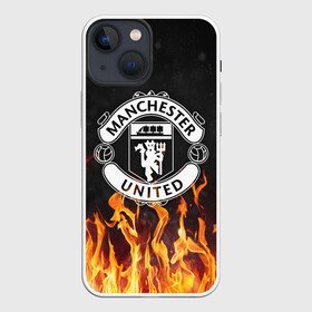 Чехол для iPhone 13 mini с принтом МАНЧЕСТЕР ЮНАЙТЕД в Кировске,  |  | fc | fcmu | football | football club | manchester united | red devils | sport | красные дьяволы | манчестер юнайтед | спорт | фк | фкмю | футбол | футбольный клуб