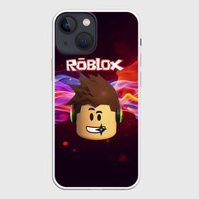 Чехол для iPhone 13 mini с принтом ROBLOX в Кировске,  |  | Тематика изображения на принте: game | gamer | logo | minecraft | roblox | simulator | игра | конструктор | лого | майнкрафт | симулятор | строительство | фигура