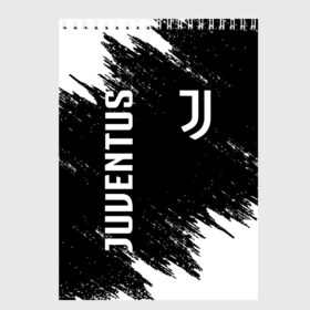 Скетчбук с принтом JUVENTUS в Кировске, 100% бумага
 | 48 листов, плотность листов — 100 г/м2, плотность картонной обложки — 250 г/м2. Листы скреплены сверху удобной пружинной спиралью | cr7 | fc juventus | football | juve | juventus | ronaldo | sport | роналдо | спорт | футбол | ювентус