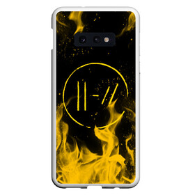 Чехол для Samsung S10E с принтом TWENTY ONE PILOTS в Кировске, Силикон | Область печати: задняя сторона чехла, без боковых панелей | Тематика изображения на принте: 21 pilots | 21p | bandito | blurryface | chlorine | joshua | ned | top | trench | twenty one pilots | tyler | бандито | нэд | тренч