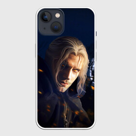 Чехол для iPhone 13 с принтом ВЕДЬМАК в Кировске,  |  | gerald | geralt | henry cavill | netflix | the witcher | wild hunt | witcher | wolf | ведьмак | ведьмак сериал | волк | генри кавилл | геральд | дикая охота | нетфликс | нэтфликс