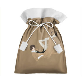Подарочный 3D мешок с принтом Osamu Dazai в Кировске, 100% полиэстер | Размер: 29*39 см | bungou | dazai | dogs | osamu | stray | асаму | бродячие псы | бродячих | дадзай | дазай | литературные гении | осаму | проза | псов