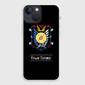 Чехол для iPhone 13 mini с принтом Know Senpai в Кировске,  |  | anime | know senpai | аниме