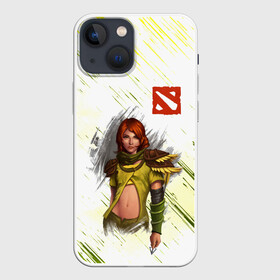 Чехол для iPhone 13 mini с принтом Windranger в Кировске,  |  | dota | windranger | винра | дота 2 | дотер | игра | лучница