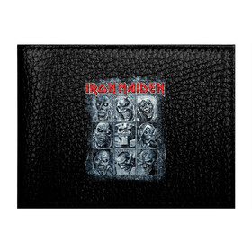 Обложка для студенческого билета с принтом Iron Maiden в Кировске, натуральная кожа | Размер: 11*8 см; Печать на всей внешней стороне | 80s | hardrock | heavy | iron | maiden | metal | pop | steve harris | the final frontier | uk | айрон | группа | железная дева | метал | мэйден | хеви