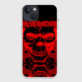 Чехол для iPhone 13 с принтом Iron Maiden в Кировске,  |  | 80s | hardrock | heavy | iron | maiden | metal | pop | steve harris | the final frontier | uk | айрон | группа | железная дева | метал | мэйден | хеви