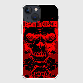 Чехол для iPhone 13 mini с принтом Iron Maiden в Кировске,  |  | 80s | hardrock | heavy | iron | maiden | metal | pop | steve harris | the final frontier | uk | айрон | группа | железная дева | метал | мэйден | хеви