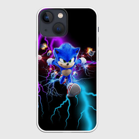 Чехол для iPhone 13 mini с принтом SONIC в Кировске,  |  | hedgehog | metal sonic | silver | silver the hedgehog | sonic | sonic boom | sonic the hedgehog | еж | ёж сонник | ежик | игры | кино | соник | соник в кино | фильм