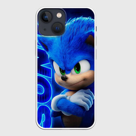 Чехол для iPhone 13 mini с принтом SONIC в Кировске,  |  | hedgehog | metal sonic | silver | silver the hedgehog | sonic | sonic boom | sonic the hedgehog | еж | ёж сонник | ежик | игры | кино | соник | соник в кино | фильм