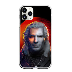 Чехол для iPhone 11 Pro Max матовый с принтом HALF WITCHER в Кировске, Силикон |  | gerald | geralt | henry cavill | netflix | the witcher | wild hunt | witcher | wolf | ведьмак | ведьмак сериал | волк | генри кавилл | геральд | дикая охота | нетфликс | нэтфликс