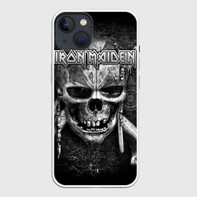 Чехол для iPhone 13 с принтом IRON MAIDEN | АЙРОН МАЙДЕН в Кировске,  |  | 80s | hardrock | heavy | iron | maiden | metal | pop | steve harris | the final frontier | uk | айрон | бас | британия | брюс дикинсон | гитара | группа | железная дева | метал | мэйден | нико макбрэйн | рок | стив харрис | хеви