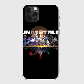 Чехол для iPhone 12 Pro с принтом Undertale. в Кировске, силикон | область печати: задняя сторона чехла, без боковых панелей | asriel dreemurr | chara | frisk | sans | undertale | азриэль дримурр | андертейл | андрайн | гастер | меттатон | санс | фриск | чара