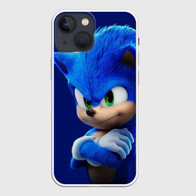 Чехол для iPhone 13 mini с принтом SONIC в Кировске,  |  | hedgehog | metal sonic | silver | silver the hedgehog | sonic | sonic boom | sonic the hedgehog | еж | ёж сонник | ежик | игры | кино | соник | соник в кино | фильм