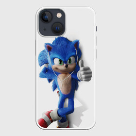 Чехол для iPhone 13 mini с принтом SONIC в Кировске,  |  | hedgehog | metal sonic | silver | silver the hedgehog | sonic | sonic boom | sonic the hedgehog | еж | ёж сонник | ежик | игры | кино | соник | соник в кино | фильм