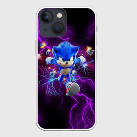 Чехол для iPhone 13 mini с принтом SONIC в Кировске,  |  | hedgehog | metal sonic | silver | silver the hedgehog | sonic | sonic boom | sonic the hedgehog | еж | ёж сонник | ежик | игры | кино | соник | соник в кино | фильм