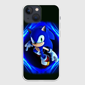 Чехол для iPhone 13 mini с принтом SONIC в Кировске,  |  | hedgehog | metal sonic | silver | silver the hedgehog | sonic | sonic boom | sonic the hedgehog | еж | ёж сонник | ежик | игры | кино | соник | соник в кино | фильм