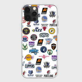 Чехол для iPhone 12 Pro Max с принтом NBA Pattern в Кировске, Силикон |  | Тематика изображения на принте: basketball | boston celtics | brooklyn nets | nba | new york knicks | philadel | toronto raptors | баскетбол | бостон селтикс | бруклин нетс | нба | нью йорк никс | спорт | торонто рэпторс | филадельфия 76ерс