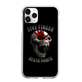 Чехол для iPhone 11 Pro Max матовый с принтом Five Finger Death Punch в Кировске, Силикон |  | Тематика изображения на принте: 5fdp | death | ffdp | finger | five | five finger death punch | punch | грув метал