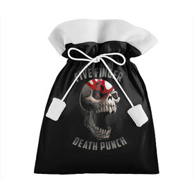 Подарочный 3D мешок с принтом Five Finger Death Punch в Кировске, 100% полиэстер | Размер: 29*39 см | 5fdp | death | ffdp | finger | five | five finger death punch | punch | грув метал
