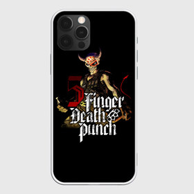 Чехол для iPhone 12 Pro Max с принтом Five Finger Death Punch в Кировске, Силикон |  | Тематика изображения на принте: 5fdp | death | ffdp | finger | five | five finger death punch | punch | грув метал