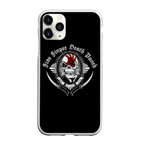 Чехол для iPhone 11 Pro матовый с принтом Five Finger Death Punch в Кировске, Силикон |  | Тематика изображения на принте: 5fdp | death | ffdp | finger | five | five finger death punch | punch | грув метал