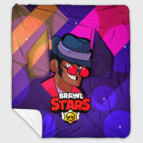 Плед с рукавами с принтом Brawl stars Брок в Кировске, 100% полиэстер | Закругленные углы, все края обработаны. Ткань не мнется и не растягивается. Размер 170*145 | brawl | brawl stars | brawlstars | brawl_stars | jessie | бравл | бравлстарс | брок | ворон