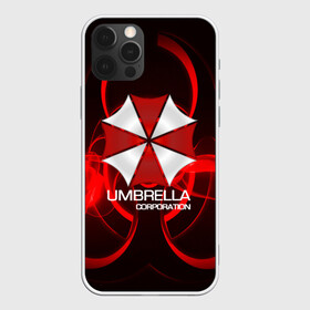 Чехол для iPhone 12 Pro с принтом Umbrella Corp в Кировске, силикон | область печати: задняя сторона чехла, без боковых панелей | biohazard | biohazard 7 | crocodile | fang | game | hand | monster | new umbrella | resident evil | resident evil 7 | umbrella | umbrella corp | umbrella corporation | zombie | обитель