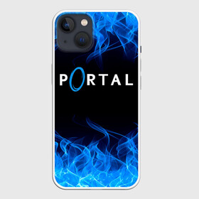 Чехол для iPhone 13 с принтом PORTAL. в Кировске,  |  | aperture science | black mesa xen | half life | portal | portal 2 | valve | игра | портал