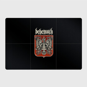 Магнитный плакат 3Х2 с принтом Behemoth в Кировске, Полимерный материал с магнитным слоем | 6 деталей размером 9*9 см | behemoth | black | blackmetal | burzum | carnifex | punk | rock | suicide silence