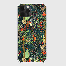 Чехол для iPhone 12 Pro Max с принтом Abstraction Pattern в Кировске, Силикон |  | Тематика изображения на принте: abstraction pattern | forest | fox | girl | абстракция | лес | лисы | паттерн | узор