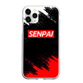 Чехол для iPhone 11 Pro Max матовый с принтом SENPAI в Кировске, Силикон |  | ahegao | kawai | kowai | oppai | otaku | senpai | sugoi | waifu | yandere | ахегао | ковай | отаку | сенпай | яндере