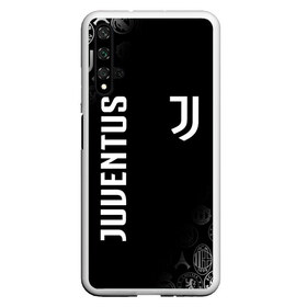 Чехол для Honor 20 с принтом JUVENTUS в Кировске, Силикон | Область печати: задняя сторона чехла, без боковых панелей | Тематика изображения на принте: arsenal | bayern | bayern munchen | borussia | chelsea | fc barca | juventus | liverp | manchester city | manchester united | milan | real madrid | арсенал | бавария | барселона | боруссия | манчестер сити | манчестер