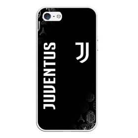 Чехол для iPhone 5/5S матовый с принтом JUVENTUS в Кировске, Силикон | Область печати: задняя сторона чехла, без боковых панелей | arsenal | bayern | bayern munchen | borussia | chelsea | fc barca | juventus | liverp | manchester city | manchester united | milan | real madrid | арсенал | бавария | барселона | боруссия | манчестер сити | манчестер