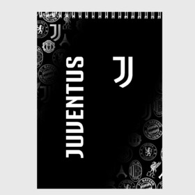 Скетчбук с принтом JUVENTUS в Кировске, 100% бумага
 | 48 листов, плотность листов — 100 г/м2, плотность картонной обложки — 250 г/м2. Листы скреплены сверху удобной пружинной спиралью | arsenal | bayern | bayern munchen | borussia | chelsea | fc barca | juventus | liverp | manchester city | manchester united | milan | real madrid | арсенал | бавария | барселона | боруссия | манчестер сити | манчестер