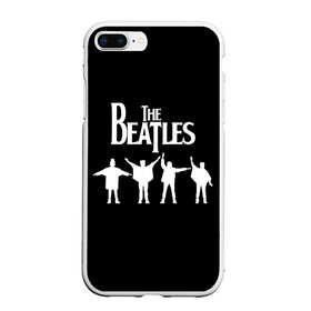 Чехол для iPhone 7Plus/8 Plus матовый с принтом Beatles в Кировске, Силикон | Область печати: задняя сторона чехла, без боковых панелей | beatles | john lennon | liverpool four | ring | rock | битлз | джон леннон | джордж харрисон | ливерпульская четверка | мерсибит | пол маккартни | психоделический рок | ринго старр | рок | рок н ролл | хард рок