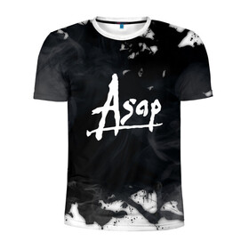 Мужская футболка 3D спортивная с принтом ASAP ROCKY в Кировске, 100% полиэстер с улучшенными характеристиками | приталенный силуэт, круглая горловина, широкие плечи, сужается к линии бедра | asap | asap rocky | hip hop | rakim mayers | асап | музыка | раким майерс | хип хоп