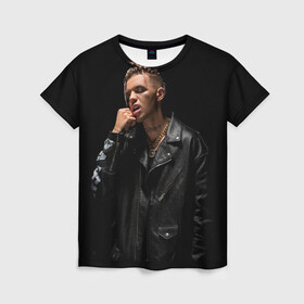 Женская футболка 3D с принтом Сайонара бой в Кировске, 100% полиэфир ( синтетическое хлопкоподобное полотно) | прямой крой, круглый вырез горловины, длина до линии бедер | морген | рэп | сайонара | элджей