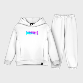 Детский костюм хлопок Oversize с принтом FORTNITE 2 в Кировске,  |  | fortnite | fortnite 2 | fortnite x | marshmello | ninja | ninja hyper streamer | ninja streamer | streamer | tyler blevins | маршмелло | ниндзя | фортнайт | фортнайт 2 | фортнайт глава 2