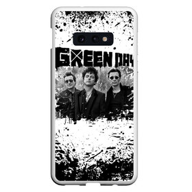 Чехол для Samsung S10E с принтом GreenDay в Кировске, Силикон | Область печати: задняя сторона чехла, без боковых панелей | billie joe armstrong | greenday | rock | альтернативный | билли джо армстронг | гриндей | зеленый день | майк дёрнт | музыка | панк рок | поп панк | рок | тре кул