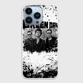 Чехол для iPhone 13 Pro с принтом GreenDay в Кировске,  |  | billie joe armstrong | greenday | rock | альтернативный | билли джо армстронг | гриндей | зеленый день | майк дёрнт | музыка | панк рок | поп панк | рок | тре кул