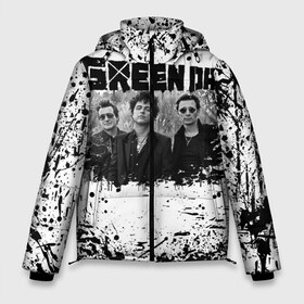 Мужская зимняя куртка 3D с принтом GreenDay в Кировске, верх — 100% полиэстер; подкладка — 100% полиэстер; утеплитель — 100% полиэстер | длина ниже бедра, свободный силуэт Оверсайз. Есть воротник-стойка, отстегивающийся капюшон и ветрозащитная планка. 

Боковые карманы с листочкой на кнопках и внутренний карман на молнии. | billie joe armstrong | greenday | rock | альтернативный | билли джо армстронг | гриндей | зеленый день | майк дёрнт | музыка | панк рок | поп панк | рок | тре кул