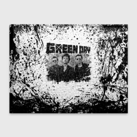 Обложка для студенческого билета с принтом GreenDay в Кировске, натуральная кожа | Размер: 11*8 см; Печать на всей внешней стороне | Тематика изображения на принте: billie joe armstrong | greenday | rock | альтернативный | билли джо армстронг | гриндей | зеленый день | майк дёрнт | музыка | панк рок | поп панк | рок | тре кул