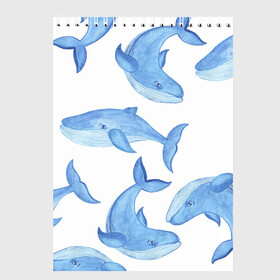 Скетчбук с принтом Косяк китов в Кировске, 100% бумага
 | 48 листов, плотность листов — 100 г/м2, плотность картонной обложки — 250 г/м2. Листы скреплены сверху удобной пружинной спиралью | Тематика изображения на принте: арт | карандашом | кит | киты | красками | море | моря | океан | океаны | под водой | рисунок
