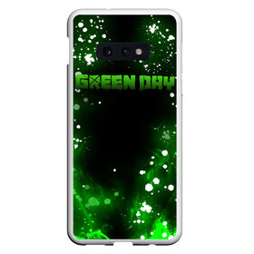 Чехол для Samsung S10E с принтом GreenDay в Кировске, Силикон | Область печати: задняя сторона чехла, без боковых панелей | . | billie joe armstrong | greenday | rock | альтернативный | билли джо армстронг | гриндей | зеленый день | майк дёрнт | музыка | панк рок | поп панк | рок | тре кул