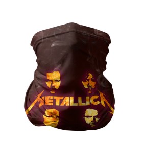 Бандана-труба 3D с принтом Metallica в Кировске, 100% полиэстер, ткань с особыми свойствами — Activecool | плотность 150‒180 г/м2; хорошо тянется, но сохраняет форму | james alan hetfield | джеймс хетфилд | кирк хэмметт | ларс ульрих | металлика | музыка | роберт трухильо | трэш метал | хеви метал